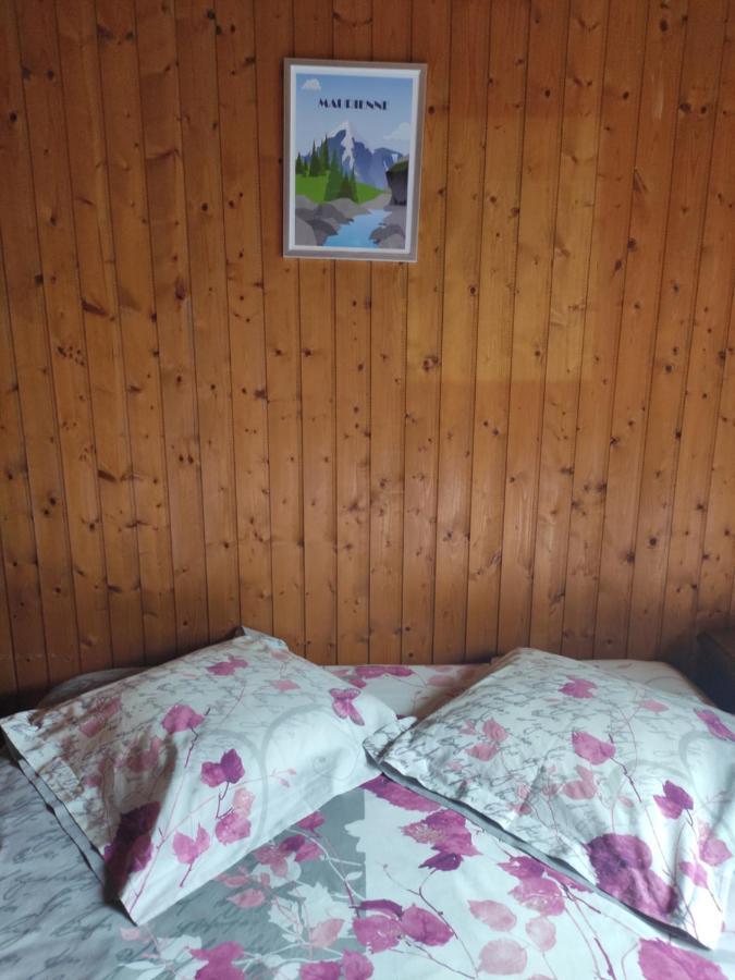 Bel Appartement Au Rez De Chaussee D'Un Chalet Jarrier المظهر الخارجي الصورة