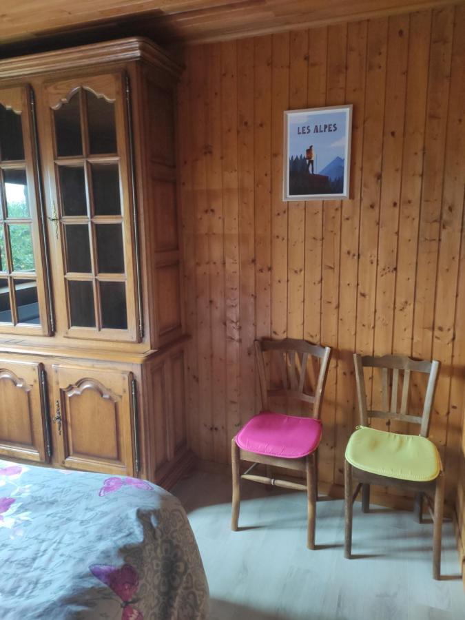 Bel Appartement Au Rez De Chaussee D'Un Chalet Jarrier المظهر الخارجي الصورة