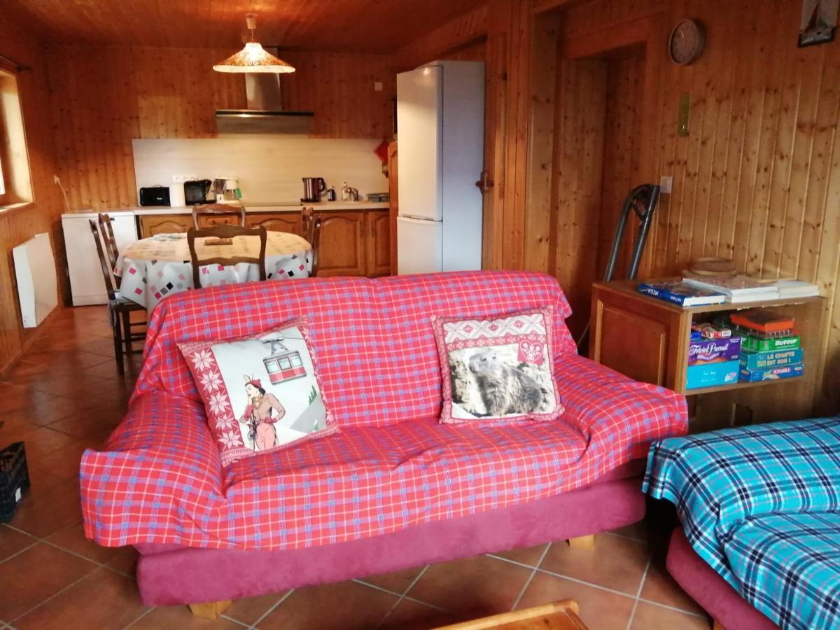 Bel Appartement Au Rez De Chaussee D'Un Chalet Jarrier المظهر الخارجي الصورة
