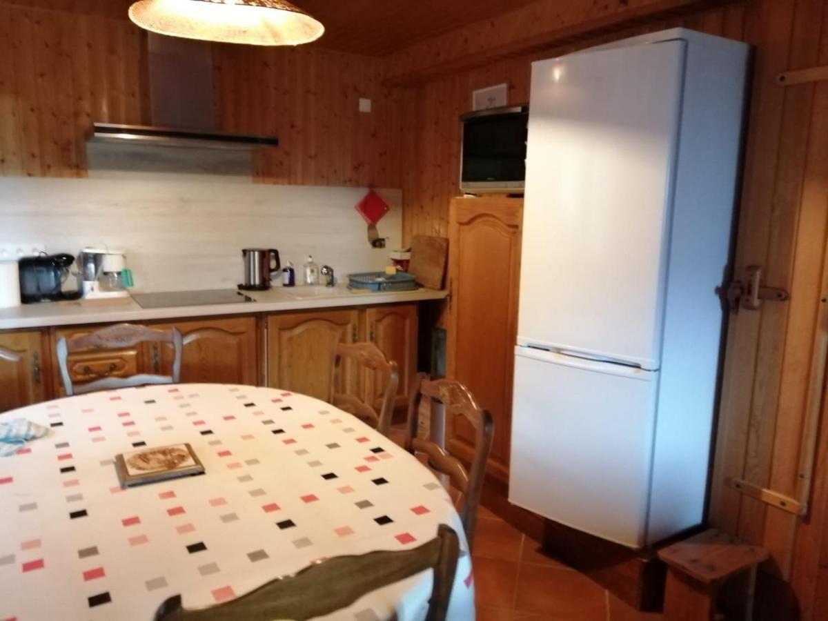 Bel Appartement Au Rez De Chaussee D'Un Chalet Jarrier المظهر الخارجي الصورة